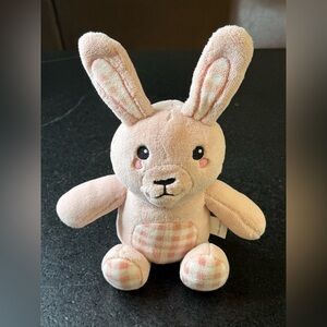 Laura Ashley Hedy Pink Bunny Rabbit Plush Easter Bunny Stuffed Toy  8.5"